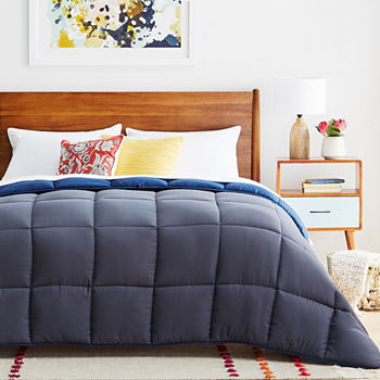 Blue Down Down Alt Comforters For Bed Bath Jcpenney