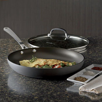 Simply Calphalon® 12" Hard-Anodized Nonstick Omelette Pan
