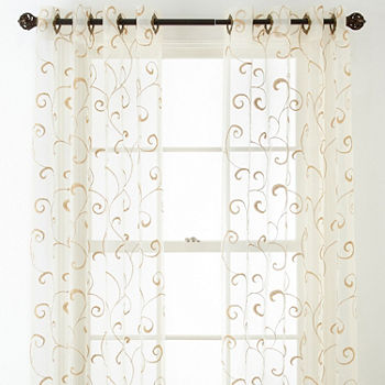 108 Inch Sheer Curtains For Window Jcpenney Only At Jcp