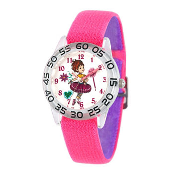 Disney Fancy Nancy Girls Pink Strap Watch Wds000587