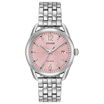 Drive from Citizen Womens Silver Tone Stainless Steel Bracelet Watch Fe6080-71x