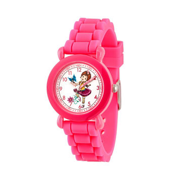 Disney Fancy Nancy Girls Pink Strap Watch Wds000592