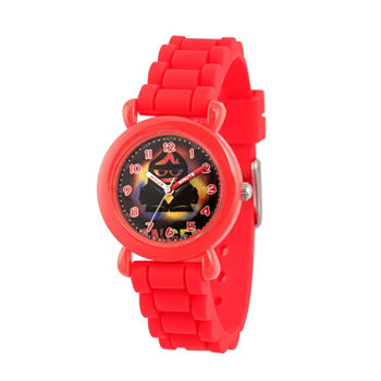 Disney Inside Out Boys Red Strap Watch Wds000601