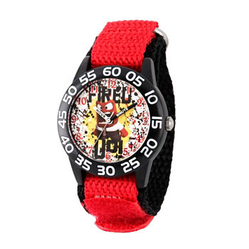 Disney Inside Out Boys Red Strap Watch Wds000604