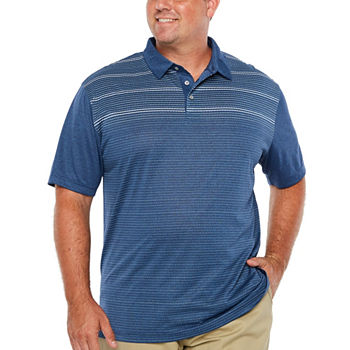 PGA TOUR Big and Tall Mens Short Sleeve Polo Shirt