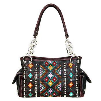 Embroidered Shoulder Bags For Handbags Accessories Jcpenney Embroidered Shoulder Bags