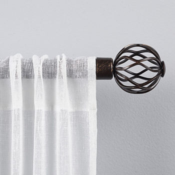 Exclusive Home Curtains Ogee 1 IN Adjustable Curtain Rod