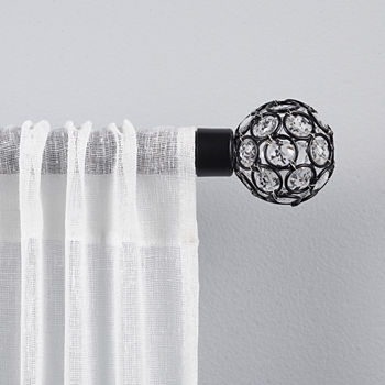 Exclusive Home Curtains Rings 1 IN Adjustable Curtain Rod