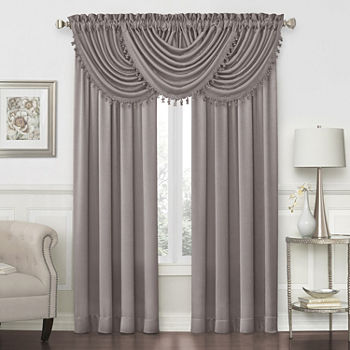 Jcpenney Home Hilton Rod Pocket Waterfall Valance