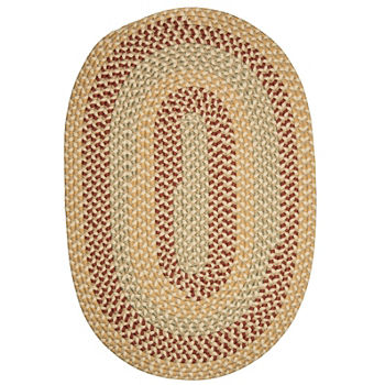 Colonial Mills Brook Farm Reversible Braided Indoor or Outdoor Oval Rug