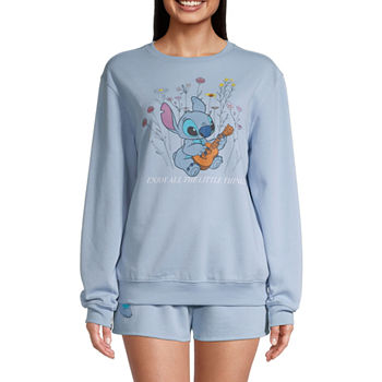 Stitch Juniors Womens Graphic Sweatshirt