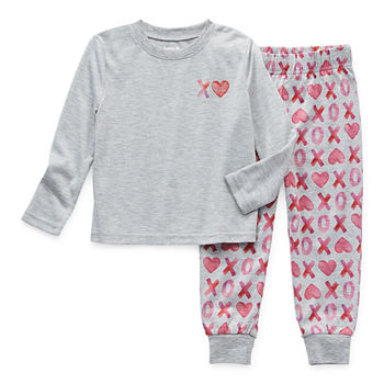 Valentine'S Day Toddler Unisex 2-pc. Pajama Set