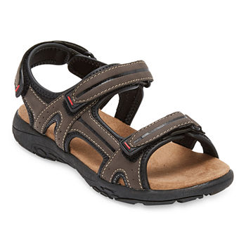 Thereabouts Little & Big  Boys Gulf Adjustable Strap Flat Sandals