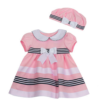 Rare Editions Baby Girls Short Sleeve A-Line Dress