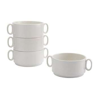 Gallery Chef Stack 4-pc. Ceramic Soup Bowl
