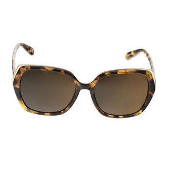 Foster Grant Womens UV Protection Square Sunglasses
