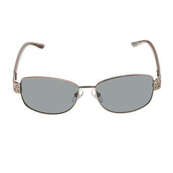 Foster Grant Womens Oval Sunglasses