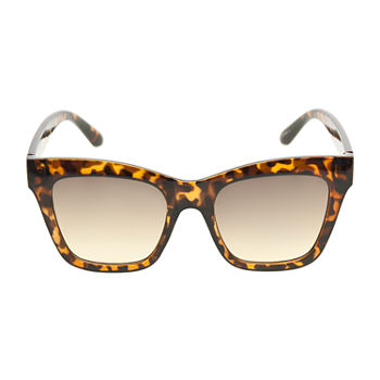Worthington Womens UV Protection Square Sunglasses