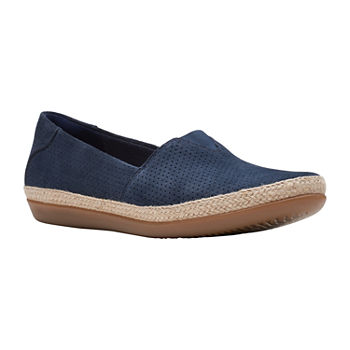 Clarks Womens Danelly Sky Boat Shoes