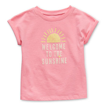 Okie Dokie Toddler Girls Top and Shorts
