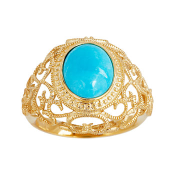 LIMITED QUANTITIES  Genuine Turquoise Scroll Ring