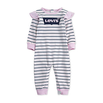 Levi's Baby Girls Long Sleeve Jumpsuit