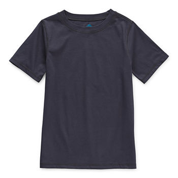 Thereabouts Little & Big Boys Adaptive Crew Neck Short Sleeve T-Shirt