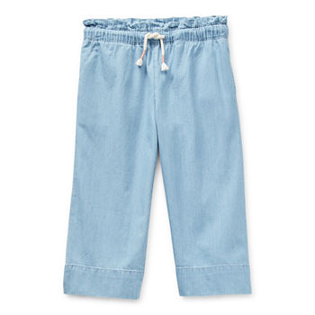 Thereabouts Toddler Girls Wide Leg Pull-On Pants