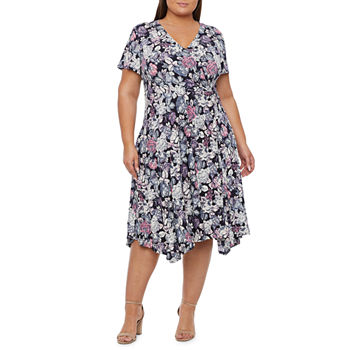 Women's Dresses for Plus Size | Fit and Flare Dresses | JCPenney