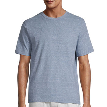 Stafford Super Soft Mens Pajama Top Short Sleeve