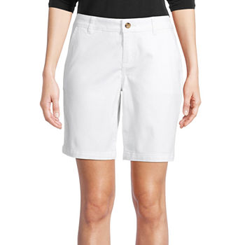 a.n.a Womens 9in Chino Short