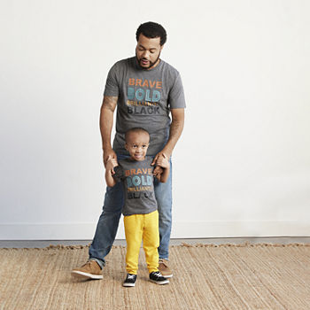 Brave, Bold, Brilliantly Black Family Matching Tees