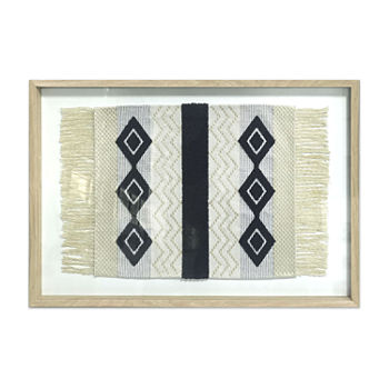 16X24 Framed Linen Tapestry