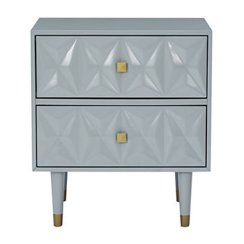 Imperial Bedroom Collection 2-Drawer Nightstand