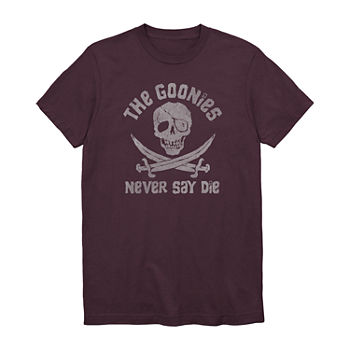 The Goonies Mens Crew Neck Short Sleeve Regular Fit Graphic T-Shirt
