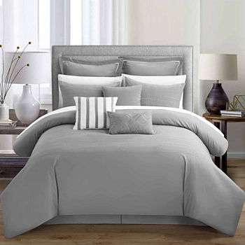 Chic Home Brenton Stripes Complete Bedding Set with Sheets