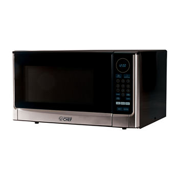 Commercial Chef 1.4-Cu. Ft. Countertop Microwave - Stainless Steel Front