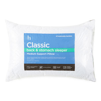 Home Expressions Classic Back And Stomach Sleeper Medium Density Pillow