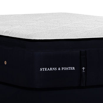 Stearns and Foster® Pollock Hybrid Luxury Cushion Firm - Mattress + Box Spring