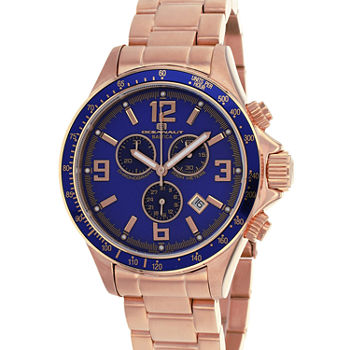 Oceanaut Mens Rose Goldtone Stainless Steel Bracelet Watch Oc3332