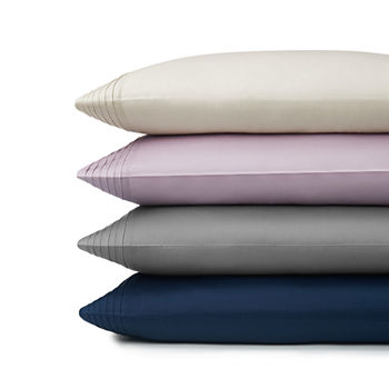 Fieldcrest Luxury Pleated Cotton & Tencel™ Lyocell 2-Pack Pillowcases