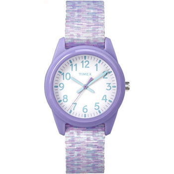 Timex Girls Purple Strap Watch Tw7c122009j