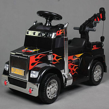 6 Volt Battery Operated Truck With Crane