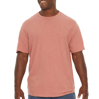 Mutual Weave Big and Tall Mens Crew Neck Short Sleeve T-Shirt