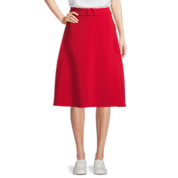 Liz Claiborne Womens A-Line Skirt
