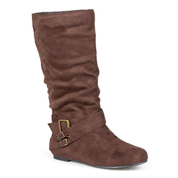 Journee Collection Womens Shelley Wide Calf Slouch Boots