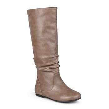 Journee Collection Womens Jayne Wide Calf Slouch Boots