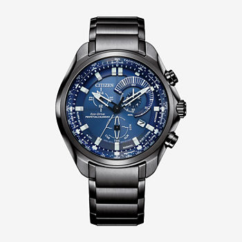 Citizen Sport Luxury Mens Gray Stainless Steel Bracelet Watch Bl5607-54l