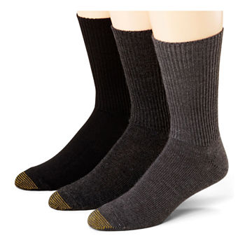 Gold Toe® 3-pk. Acrylic Fluffies® Crew Socks