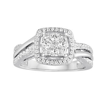 I Said Yes™ 5/8 CT. T.W. Diamond 10K White Gold Engagement Ring